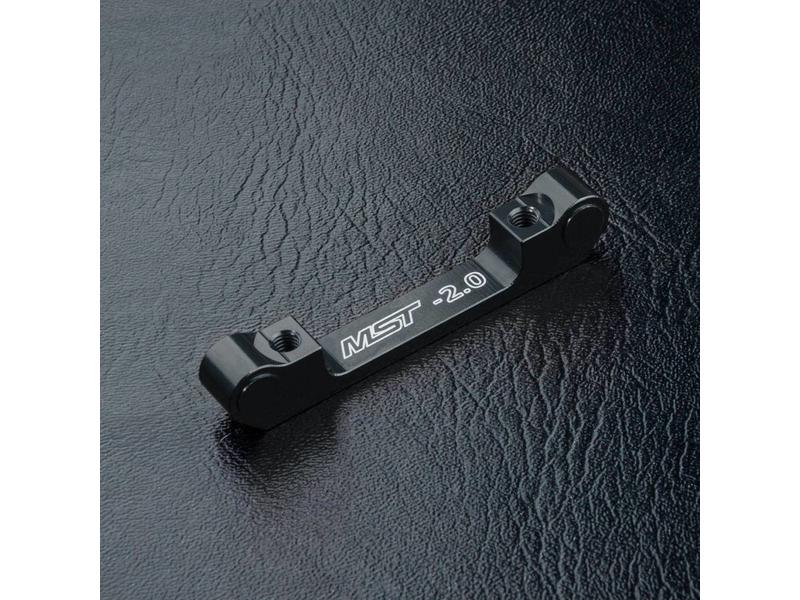 MST Alum. Suspension Mount (-2.0) - Black MST Alum. Suspension Mount (-2.0) - Black