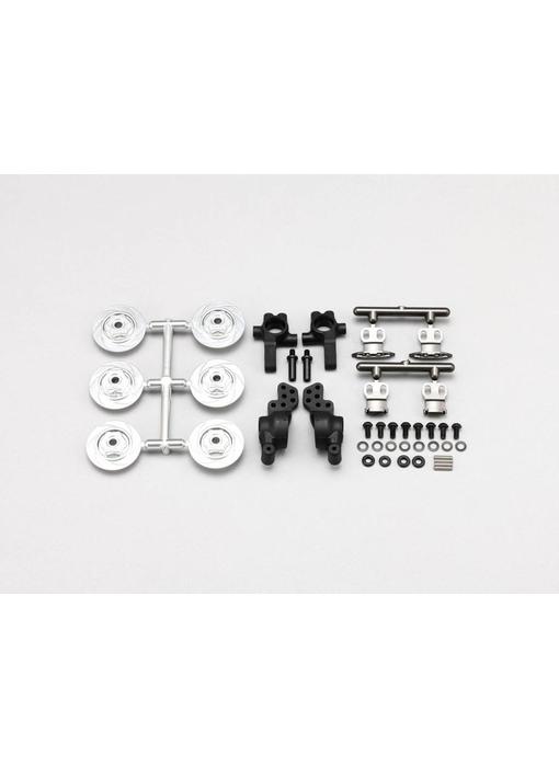 Yokomo Brake Disk and Caliper Complete Set F&R for YD-2