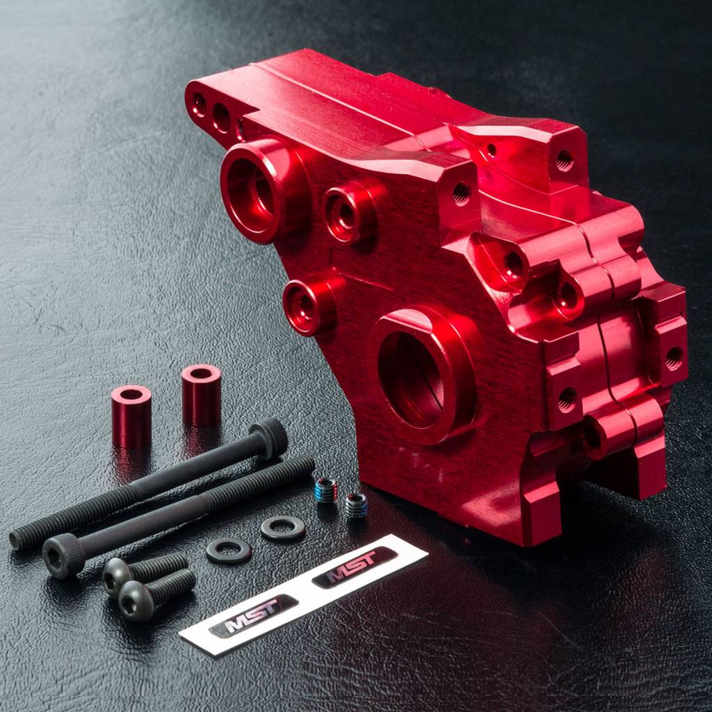 MST RMX 2.0 Alum. Rear Gearbox - Red MST RMX 2.0 Alum. Rear Gearbox - Red