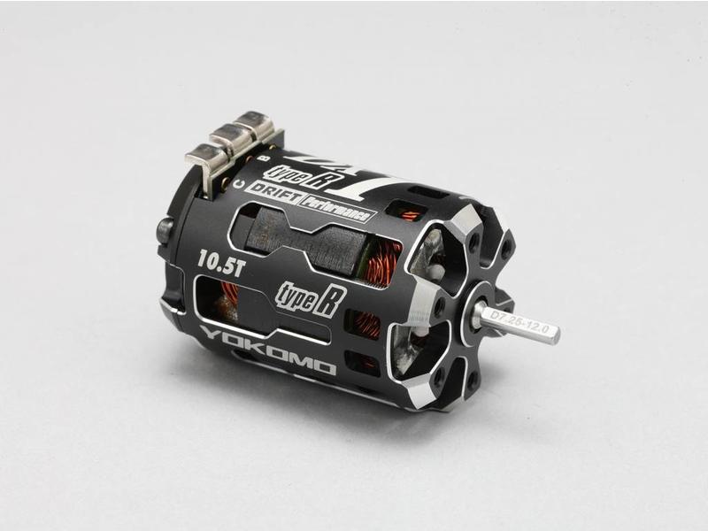 Yokomo RPM-DX105RA - DX1R (High RPM) Brushless Motor / Black / 10.5T