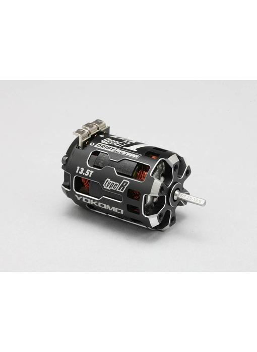 Yokomo DX1R (High RPM) Brushless Motor / Black / 13.5T