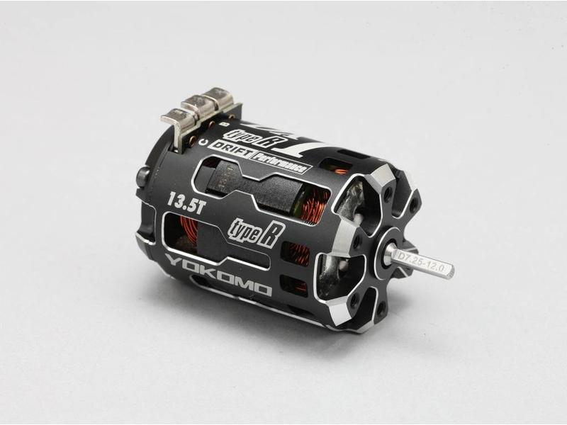 Yokomo RPM-DX135RA - DX1R (High RPM) Brushless Motor / Black / 13.5T