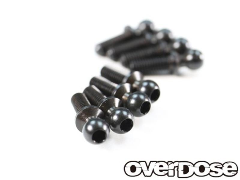 Overdose Ball Stud φ4.3mm x 8mm for Vacula, Divall (8pcs)