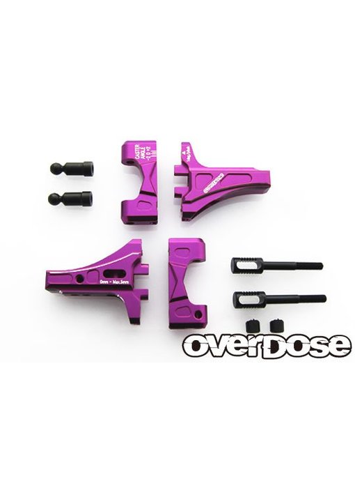 Overdose Adj. Front Suspension Arm Type-2 for OD / Purple
