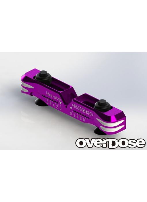 Overdose Adj. Alum. Suspension Mount Type-2 for OD / Purple