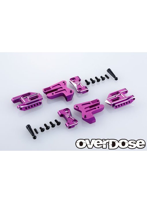 Overdose Adj. Alum. Rear Suspension Arm Type-2 for OD / Purple