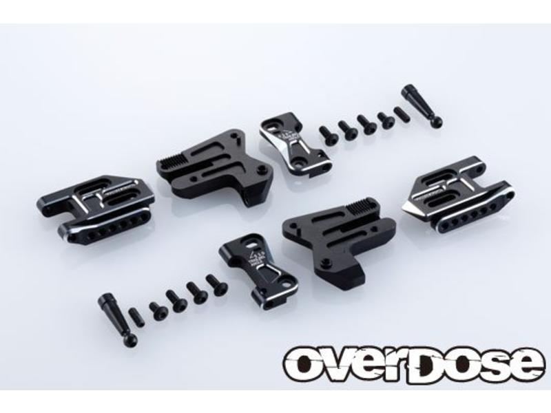 Overdose Adjustable Aluminium Rear Suspension Arm Type-2 for OD / Color: Black