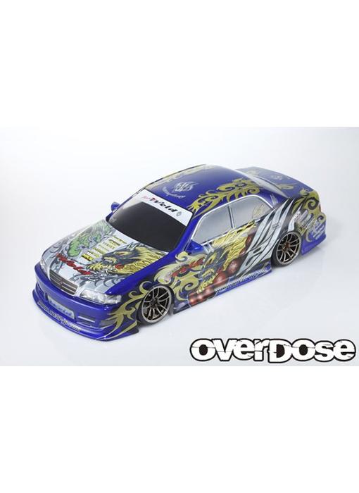 Overdose Toyota Chaser JZX100 Clear Body & Weld FujinRaijin Decal Set