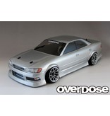 Overdose Toyota Mark II JZX90 Clear Body (200mm/Decal/Masking/Light Bucket)