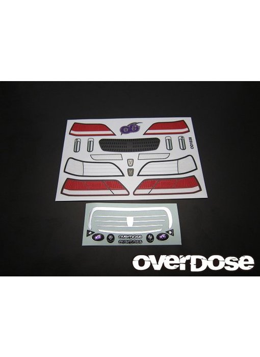 Overdose 3D Graphic Series Light & Emblem Set for OD Toyota Cresta JZX100