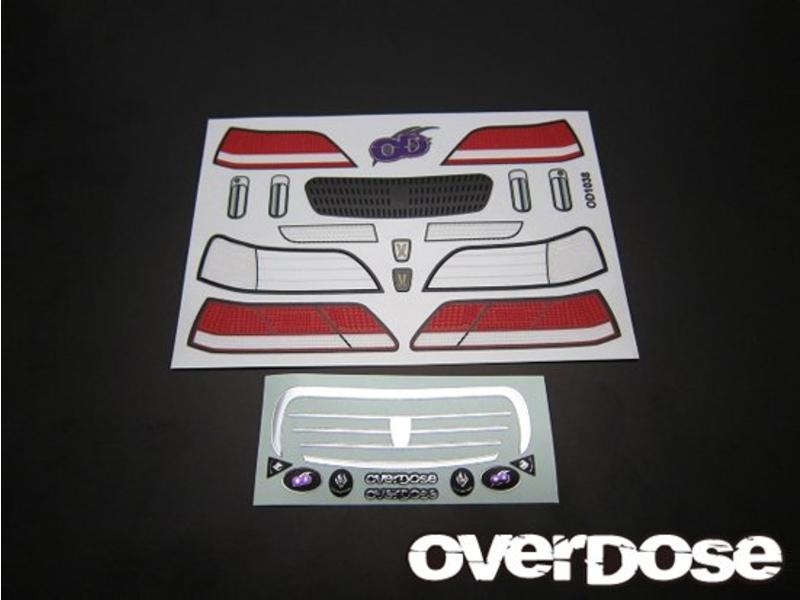 Overdose 3D Graphic Series Light & Emblem Set for OD Toyota Cresta JZX100