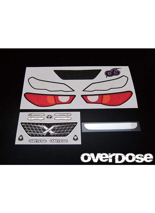 Overdose 3D Graphic Series Light & Emblem Set for OD Toyota Mark X