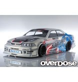 Overdose Toyota Mark II JZX100 Clear Body & Team Kenji with Tomei Powered Graphic Decal Set