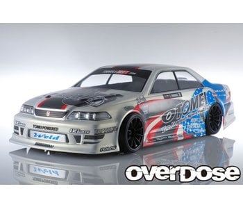 Overdose Toyota Mark II JZX100 Clear Body & Team Kenji with Tomei Powered Decal Set