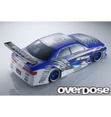 Overdose Toyota Mark II JZX100 Clear Body & Weld Hyakushiki Gogouki Graphic Decal Set