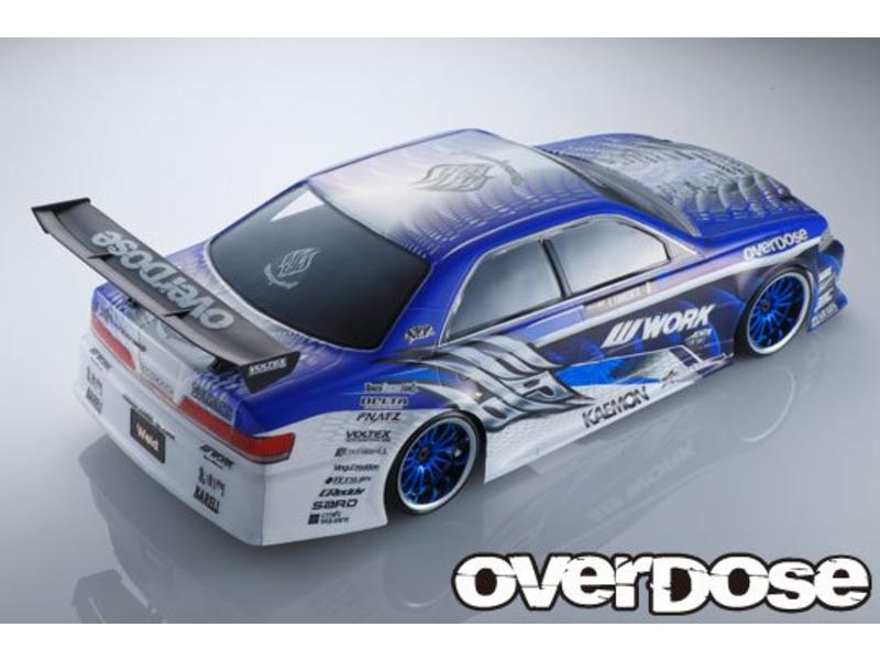 Overdose Toyota Mark II JZX100 Clear Body & Weld Hyakushiki Gogouki Graphic Decal Set