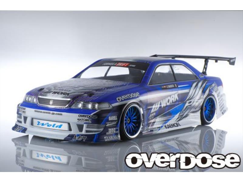 Overdose Toyota Mark II JZX100 Clear Body & Weld Hyakushiki Gogouki Graphic Decal Set