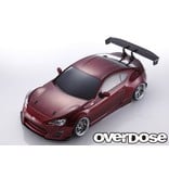 Overdose Scion Weld FR-S Clear Body (F:196mm/R:200mm/Decal/Masking/Light Bucket/Wing)