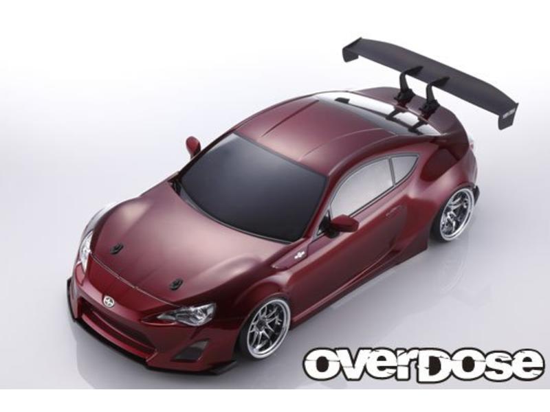 Overdose Scion Weld FR-S Clear Body (F:196mm/R:200mm/Decal/Masking/Light Bucket/Wing)