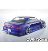 Overdose Toyota Mark II JZX100 Clear Body (195mm/Decal/Masking/Light Bucket)