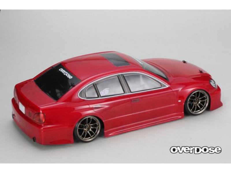 Overdose Toyota Aristo JZS161 Sessions Ver. Clear Body (195mm/Decal/Masking/Light Bucket)