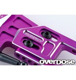 Overdose Adjustable Aluminium Rear Suspension Arm Type-2 for OD / Color: Black