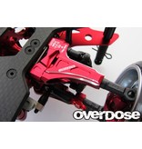 Overdose Adjustable Front Suspension Arm Type-2 for OD / Color: Black