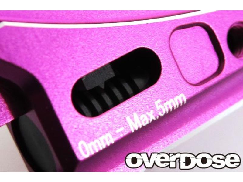 Overdose Adjustable Front Suspension Arm Type-2 for OD / Color: Purple