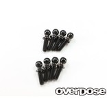 Overdose Ball Stud φ4.3mm x 8mm for Vacula, Divall (8pcs)