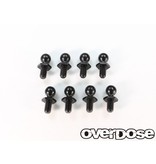 Overdose Ball Stud φ4.3mm x 5mm for Vacula, Divall (8pcs)