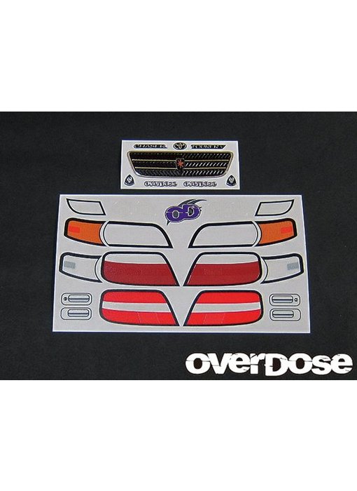 Overdose 3D Graphic Series Light & Emblem Set for OD Toyota Chaser JZX100