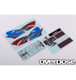 Overdose Team Kenji with Tomei Powered Graphic Decal Set