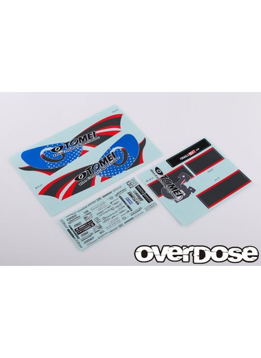 Overdose Team Kenji with Tomei Powered Graphic Decal Set