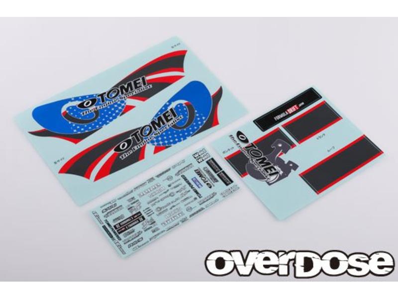 Overdose Team Kenji with Tomei Powered Graphic Decal Set