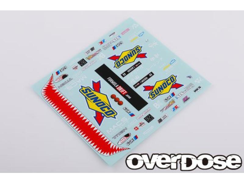 Overdose Masuda☆Racing Graphic Decal Set - DISCONTINUED