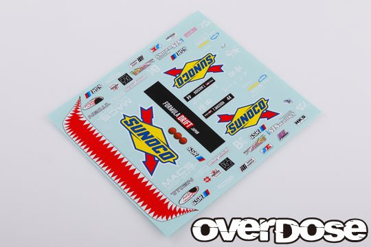 Overdose MASUDA☆Racing Graphic Decal Set Overdose MASUDA☆Racing Graphic Decal Set