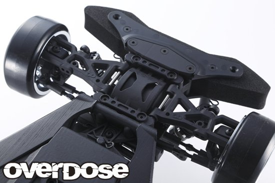 Overdose / OD2100B / XEX 4WD Drift Car Chassis Kit - Drifted