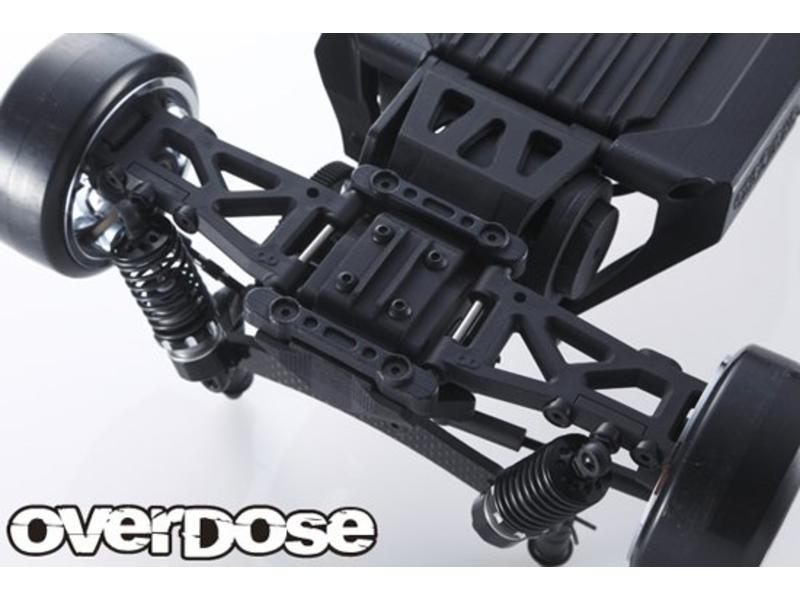 Overdose / OD2100B / XEX 4WD Drift Car Chassis Kit - Drifted