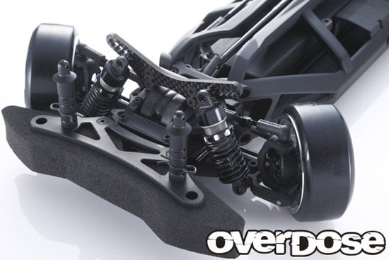 Overdose / OD2100B / XEX 4WD Drift Car Chassis Kit - Drifted