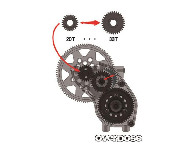 Overdose XEX 4WD Drift Car Chassis Kit