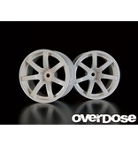 Overdose Work Emotion XT7 / Color: White / Offset: 5mm (2pcs)