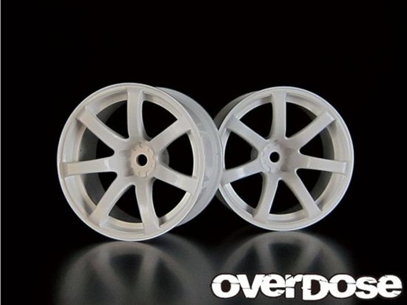 Overdose Work Emotion XT7 / Color: White / Offset: 7mm (2pcs)