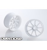 Overdose Work Emotion D9R / Color: White / Offset: 7mm (2pcs)