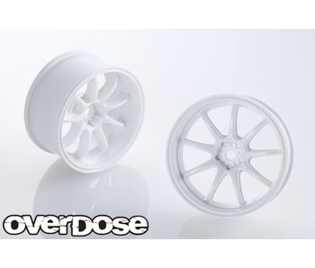 Overdose Work Emotion D9R / White / 7mm (2)