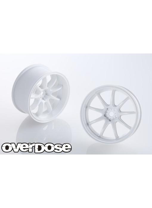 Overdose Work Emotion D9R / White / 7mm (2)