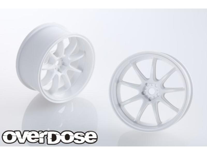 Overdose Work Emotion D9R / Color: White / Offset: 7mm (2pcs)