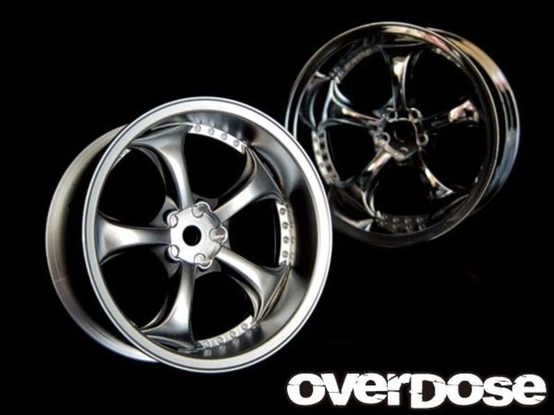 Overdose / OD1184A / Work VS KF / Color: Chrome / Offset: 5mm 