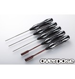 Overdose Factory Tool Set (5pcs: Hex 1.5&2.0/Ball Point 2.0/Box 5.5&7.0）