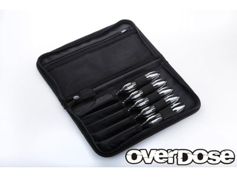 Overdose Factory Tool Set (5pcs: Hex 1.5&2.0/Ball Point 2.0/Box 5.5&7.0）