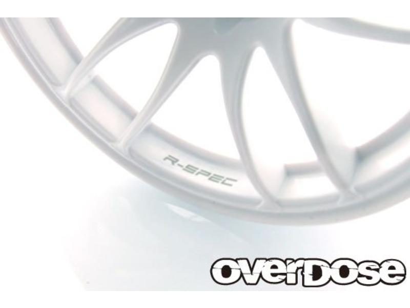 Overdose R-SPEC Work Emotion CR Kiwami / Color: White / Offset: 5mm (2pcs)